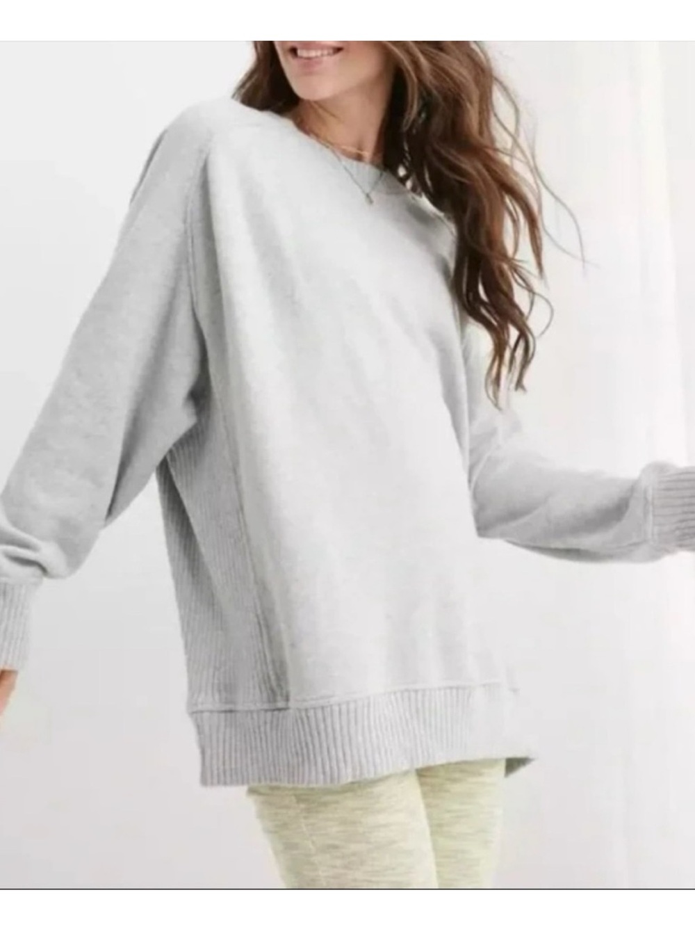 Aerie Down To Earth Crew Sweatshirt